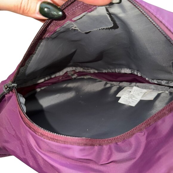 Eddie Bauer Sling Bag Purple Gorpcore Hiking Camping Outdoor Tactical - Picture 6 of 9